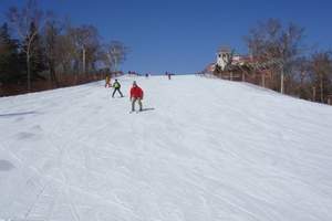 2014年石家庄清凉山滑雪场旅游团 清凉山滑雪一日游